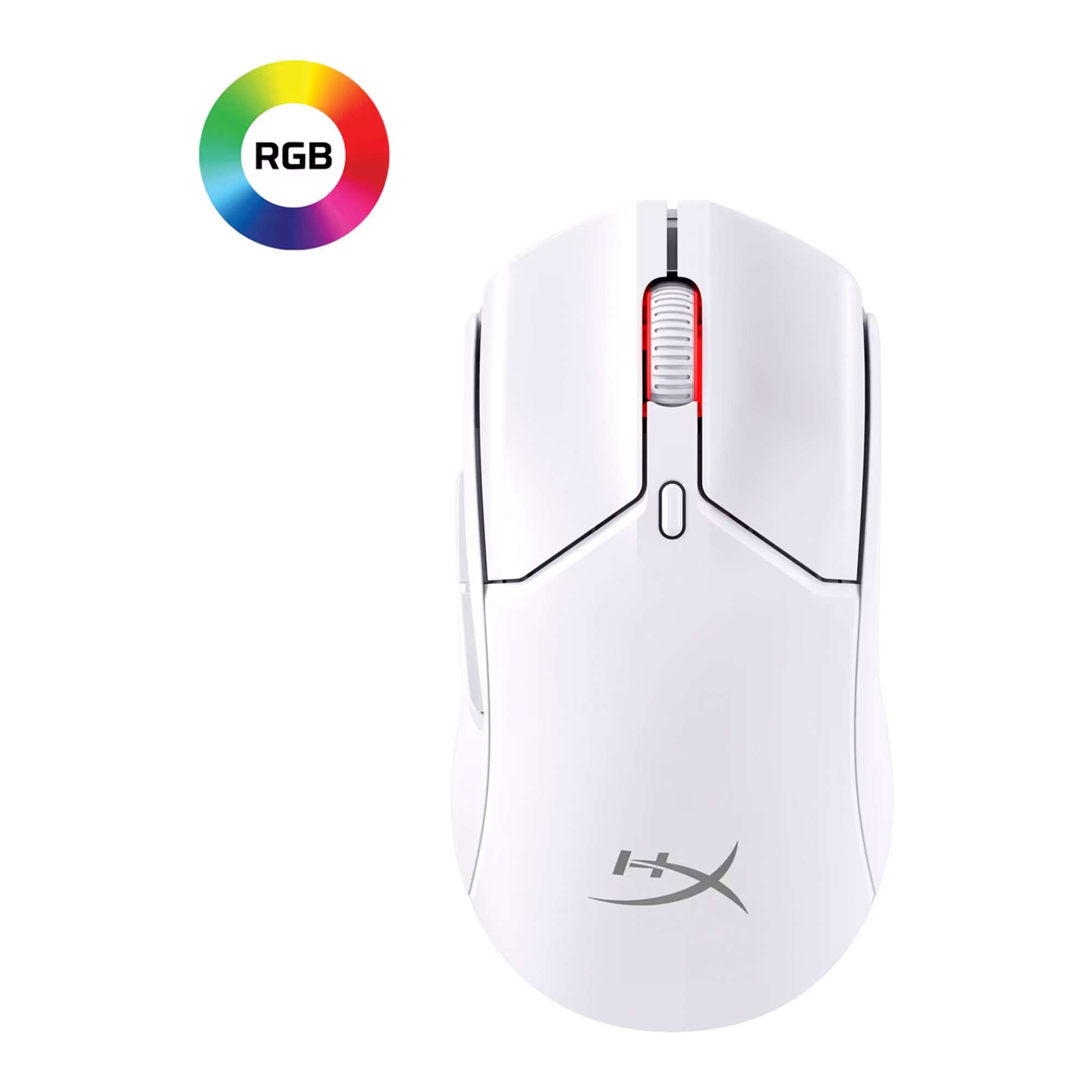 Mouse Gamer HyperX Pulsefire Haste 2 Core Inalámbrico Blanco 8R2E7AA